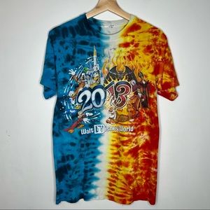 Walt Disney World 2013 tie dye t-shirt M